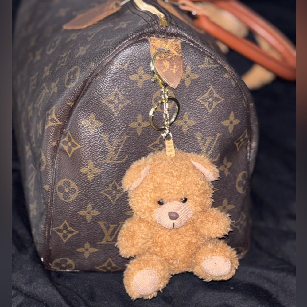 Bag charm 🆕 Cute Brown Teddy Bear Keychain purse charm , back pack